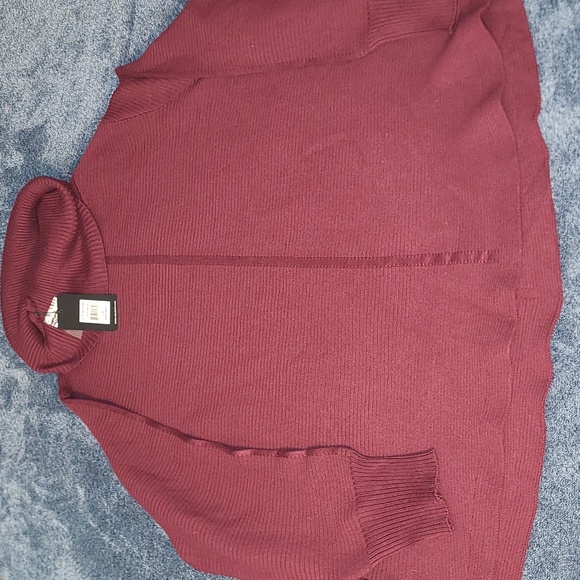 NWT CYRUS Mahogany Turtleneck Sweater - Picture 4 of 4